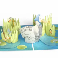 Lovepop Pop-Up Bouquets|Card & Gift Bundles|Mom Duck and Ducklings Tulip Bundle