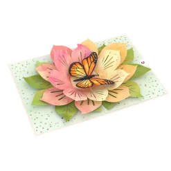 Lovepop Birthday|Get Well|Monarch Butterfly Bloom Pop-Up Card
