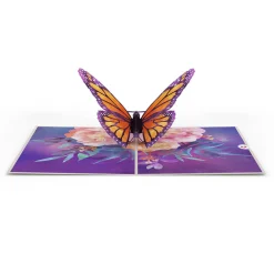 Lovepop Greeting Cards|Birthday|Monarch Butterfly Pop-Up Card