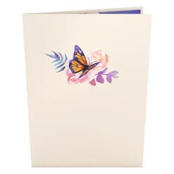 Lovepop Greeting Cards|Birthday|Monarch Butterfly Pop-Up Card