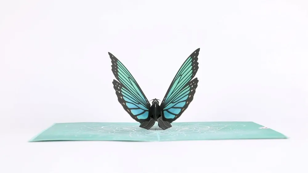Lovepop Greeting Cards|Mother'S Day 5/11|Mother's Blue Morpho Pop-Up Card