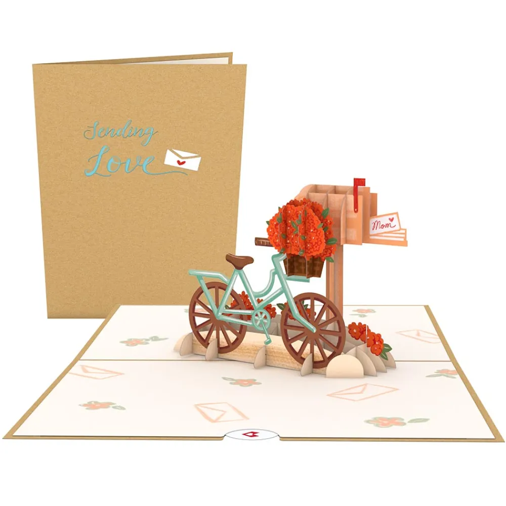 Lovepop Greeting Cards|International Women'S Day 3/8|Mother's Day Bicycle Pop-Up Card