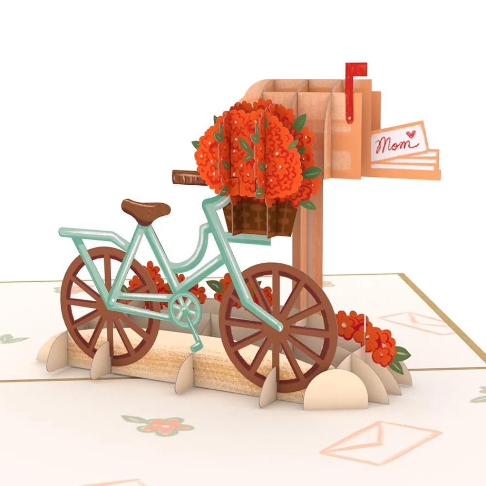 Lovepop Greeting Cards|International Women'S Day 3/8|Mother's Day Bicycle Pop-Up Card