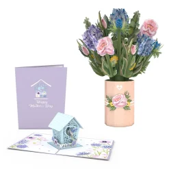 Lovepop Card & Gift Bundles|Mother'S Day 5/11|Mother’s Day Birdhouse Hydrangea Bundle