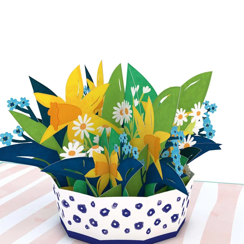Lovepop Greeting Cards|Mother'S Day 5/11|Mother's Day Daffodil Basket Pop-Up Card