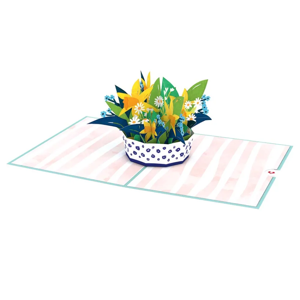 Lovepop Greeting Cards|Mother'S Day 5/11|Mother's Day Daffodil Basket Pop-Up Card