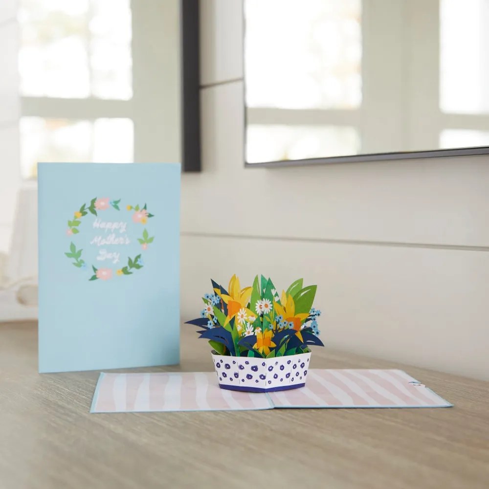 Lovepop Greeting Cards|Mother'S Day 5/11|Mother's Day Daffodil Basket Pop-Up Card