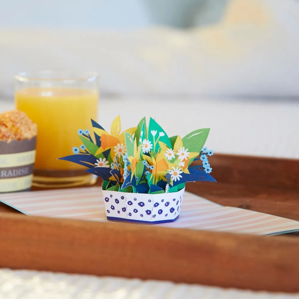 Lovepop Greeting Cards|Mother'S Day 5/11|Mother's Day Daffodil Basket Pop-Up Card