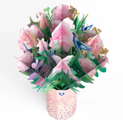 Lovepop Pop-Up Bouquets|Card & Gift Bundles|Mother's Day Dog Mom Pop-Up Card & Bouquet Bundle