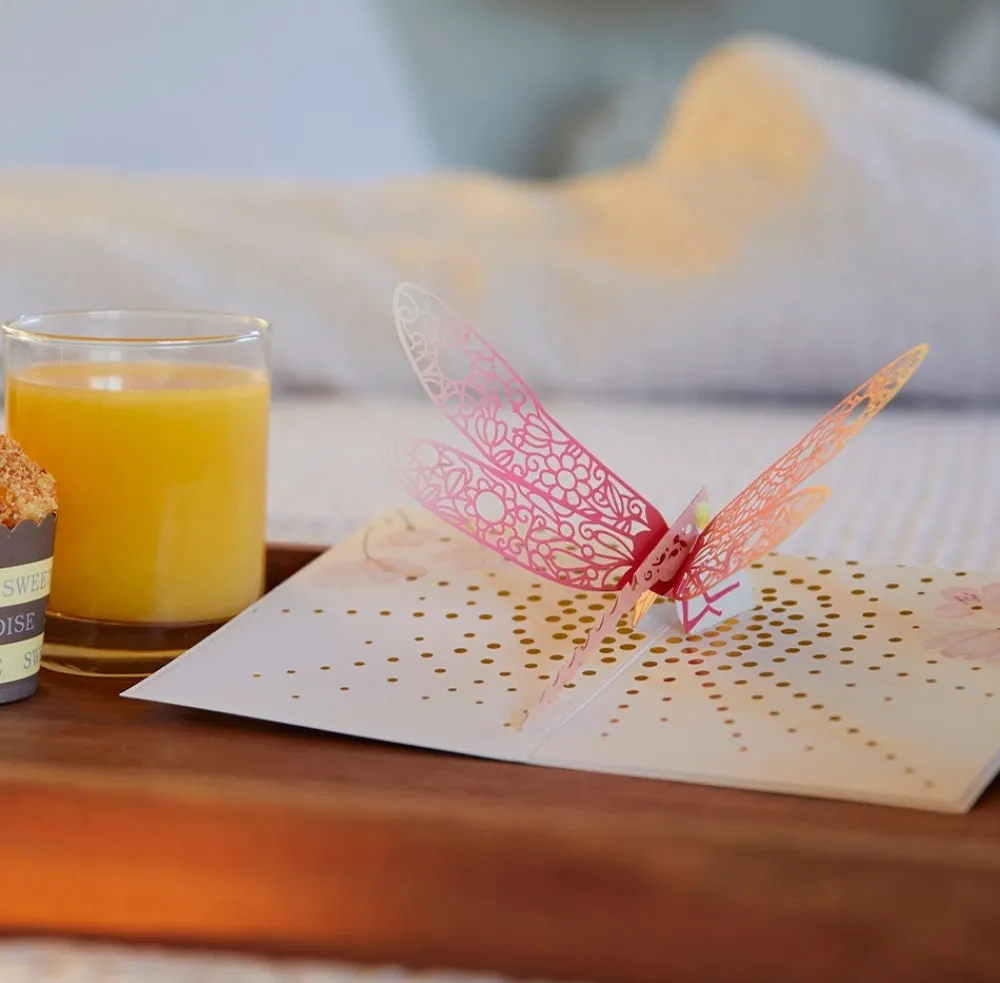 Lovepop Greeting Cards|Mother'S Day 5/11|Mother’s Day Dragonfly Pop-Up Card