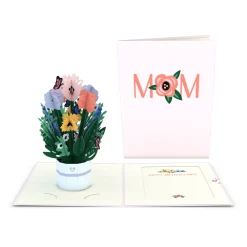 Lovepop Pop-Up Bouquets|Mother'S Day 5/11|Mother's Day Flower Basket Card with Mini Bouquet