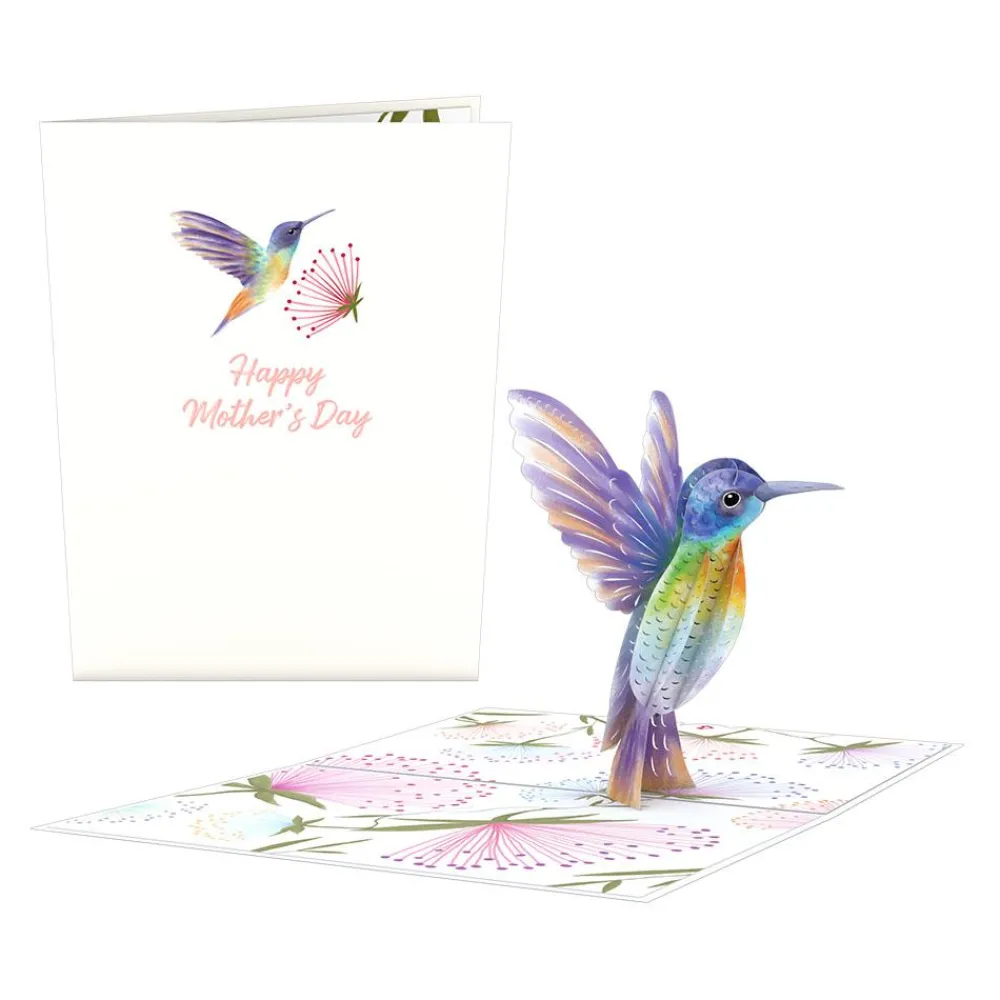 Lovepop Pop-Up Bouquets|Card & Gift Bundles|Mother's Day Hummingbird Bundle