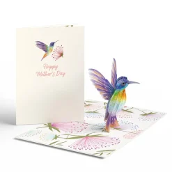 Lovepop Greeting Cards|Mother'S Day 5/11|Mother's Day Hummingbird Pop-Up Card