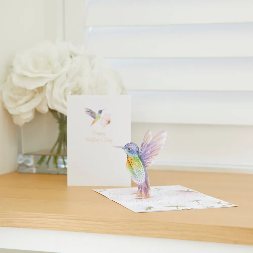 Lovepop Greeting Cards|Mother'S Day 5/11|Mother's Day Hummingbird Pop-Up Card