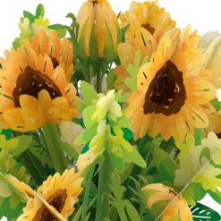 Lovepop Pop-Up Bouquets|Card & Gift Bundles|Mother’s Day Hummingbird Sunflower Bundle