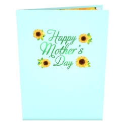 Lovepop Pop-Up Bouquets|Card & Gift Bundles|Mother’s Day Hummingbird Sunflower Bundle