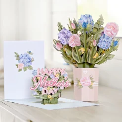 Lovepop Pop-Up Bouquets|Card & Gift Bundles|Mother's Day Hydrangea Bundle