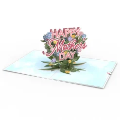 Lovepop Pop-Up Bouquets|Card & Gift Bundles|Mother's Day Hydrangeas Pop-Up Card & Bouquet Bundle