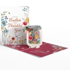 Lovepop Greeting Cards|Mother'S Day 5/11|Mother's Day Jar Pop-Up Card