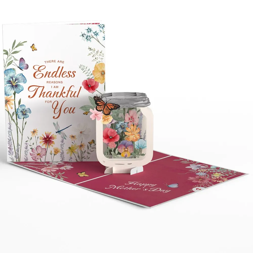 Lovepop Greeting Cards|Mother'S Day 5/11|Mother's Day Jar Pop-Up Card