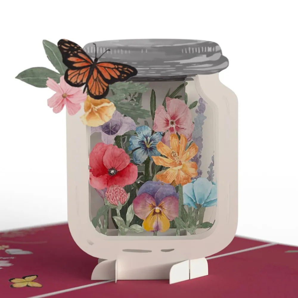 Lovepop Greeting Cards|Mother'S Day 5/11|Mother's Day Jar Pop-Up Card