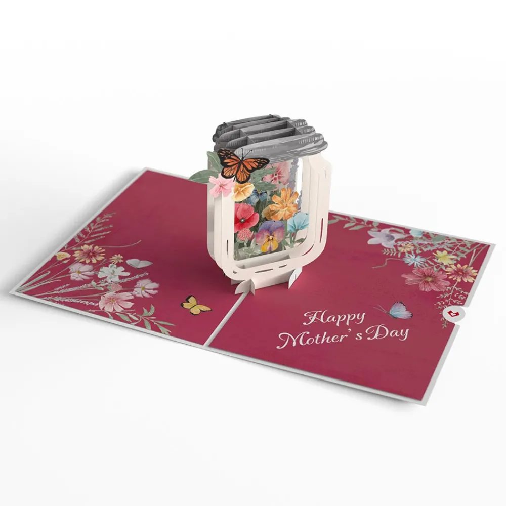 Lovepop Greeting Cards|Mother'S Day 5/11|Mother's Day Jar Pop-Up Card