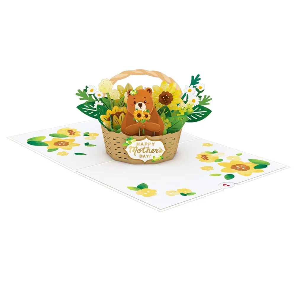 Lovepop Card & Gift Bundles|Mother'S Day 5/11|Mother’s Day Mama Bear Sunflower Bundle