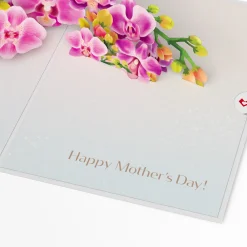 Lovepop Pop-Up Bouquets|Card & Gift Bundles|Mother's Day Orchid Pop-Up Card & Bouquet Bundle