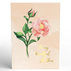 Lovepop Greeting Cards|Mother'S Day 5/11|Mother’s Day Peonies Pop-Up Card