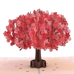 Lovepop Greeting Cards|Mother'S Day 5/11|Mother's Day Red Sakura Pop-Up Card