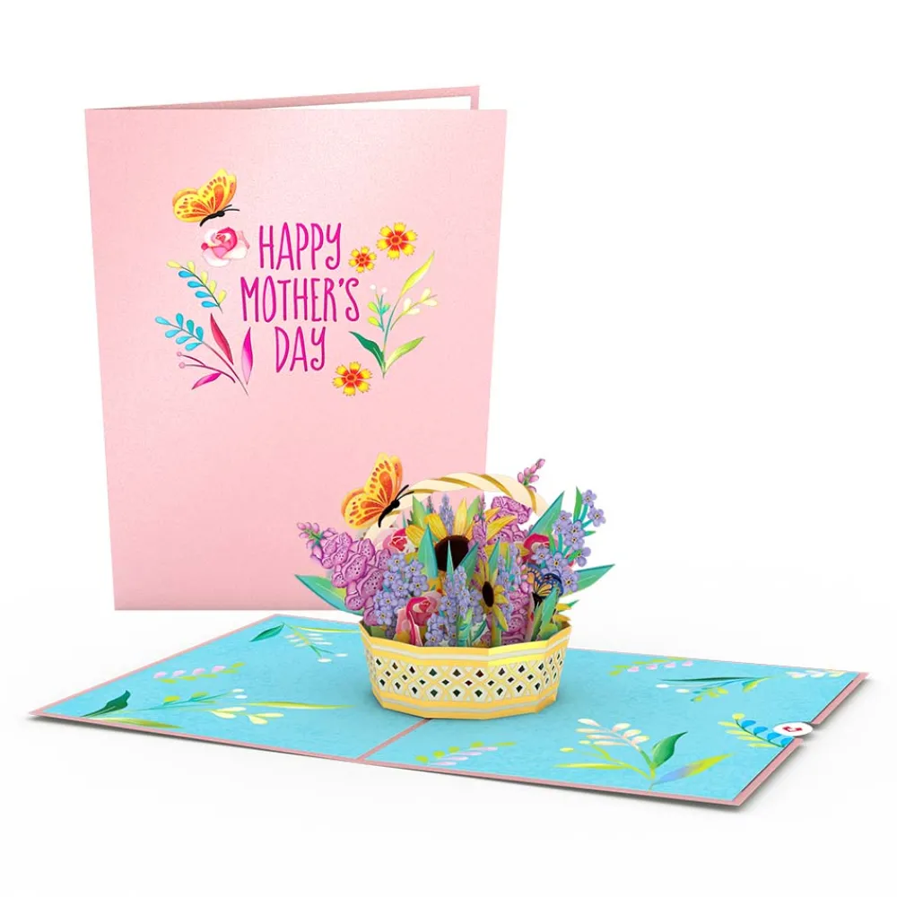 Lovepop Greeting Cards|Mother'S Day 5/11|Mother's Day Sunflower Basket Pop-Up Card