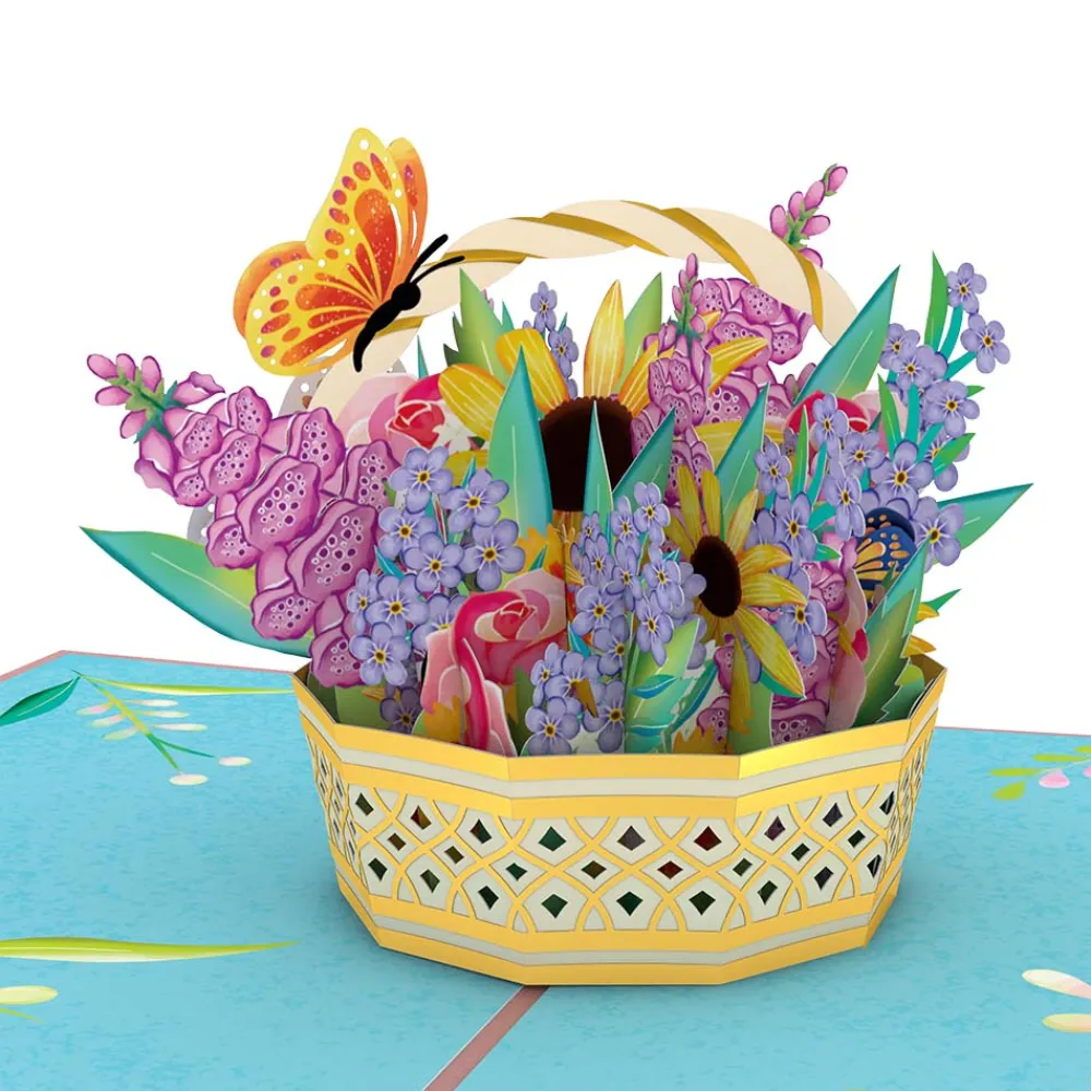 Lovepop Greeting Cards|Mother'S Day 5/11|Mother's Day Sunflower Basket Pop-Up Card