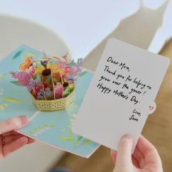 Lovepop Greeting Cards|Mother'S Day 5/11|Mother's Day Sunflower Basket Pop-Up Card