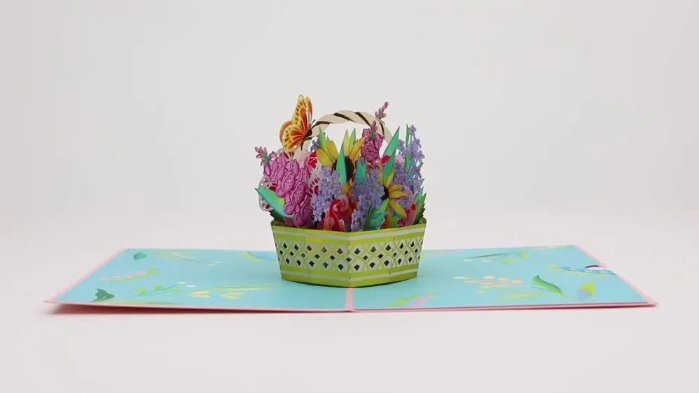 Lovepop Greeting Cards|Mother'S Day 5/11|Mother's Day Sunflower Basket Pop-Up Card