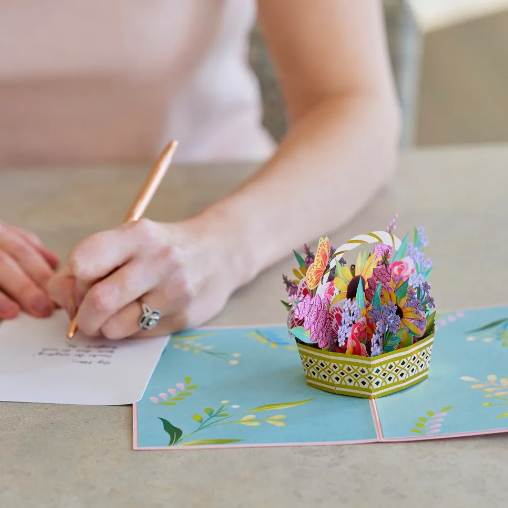 Lovepop Greeting Cards|Mother'S Day 5/11|Mother's Day Sunflower Basket Pop-Up Card