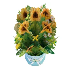 Lovepop Card & Gift Bundles|Mother'S Day 5/11|Mother’s Day Sunflower Grand Bouquet Bundle