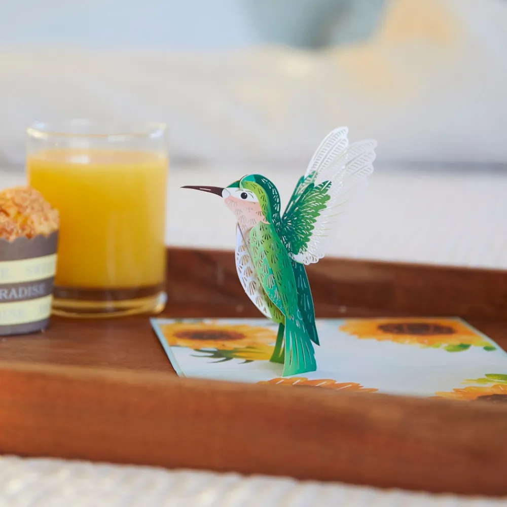 Lovepop Greeting Cards|Mother'S Day 5/11|Mother's Day Sunflower Hummingbird Pop-Up Card