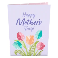 Lovepop Pop-Up Bouquets|Mother'S Day 5/11|Mother's Day Tulips Card with Mini Bouquet