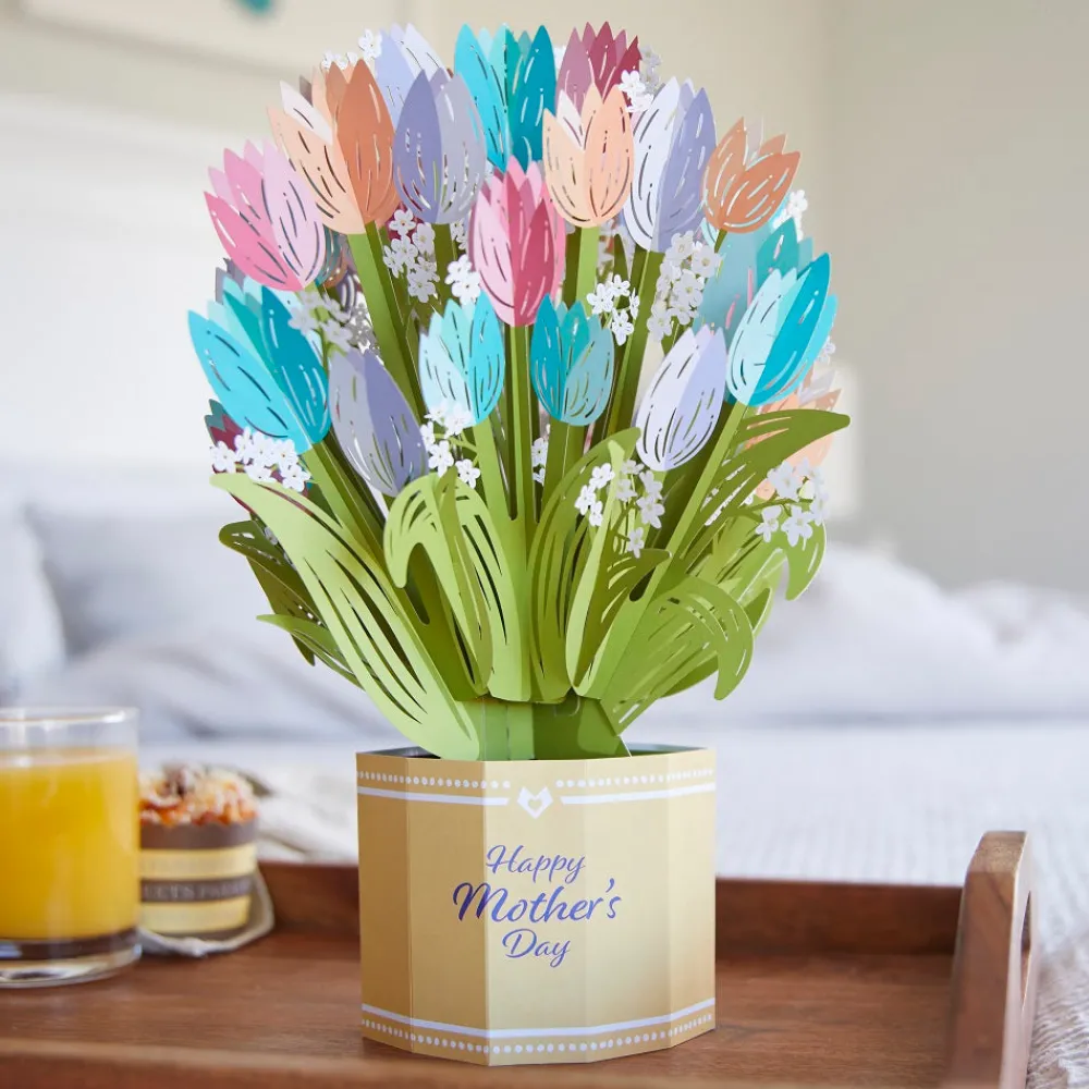 Lovepop Pop-Up Bouquets|Mother'S Day 5/11|Mother’s Day Tulips Grand Bouquet