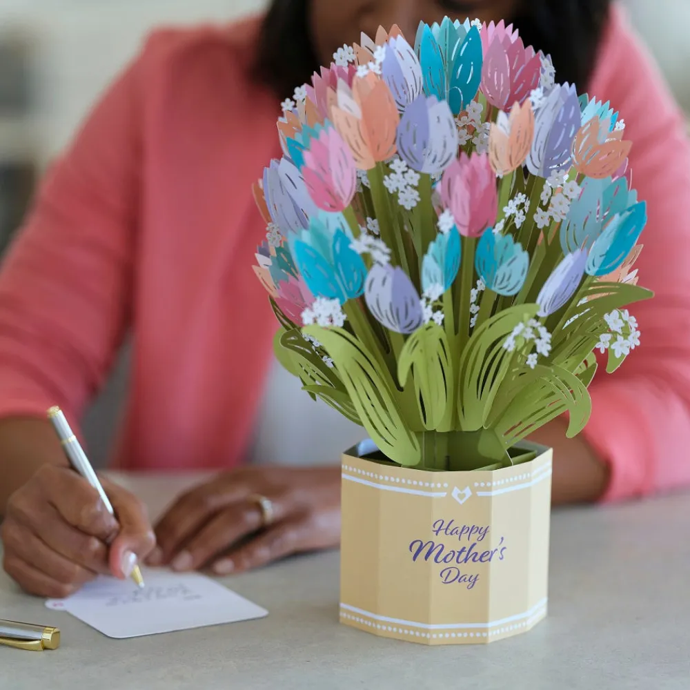 Lovepop Pop-Up Bouquets|Mother'S Day 5/11|Mother’s Day Tulips Grand Bouquet