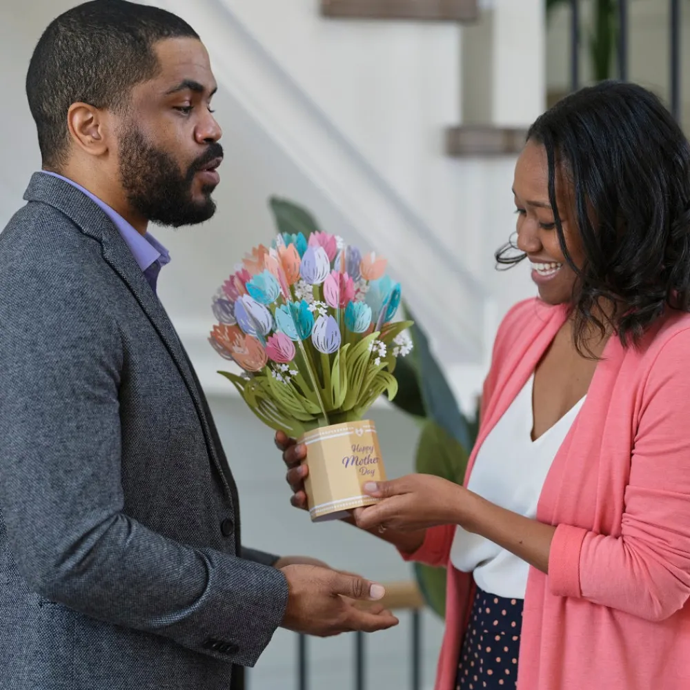 Lovepop Pop-Up Bouquets|Mother'S Day 5/11|Mother’s Day Tulips Grand Bouquet