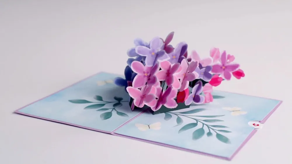 Lovepop Greeting Cards|Mother'S Day 5/11|Mother's Lilacs Pop-Up Card