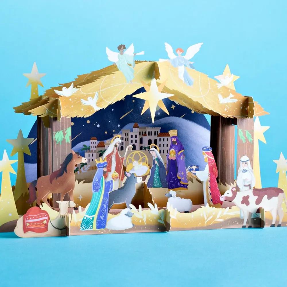 Lovepop Decor|Religious|Nativity Giant Pop-Up Gift