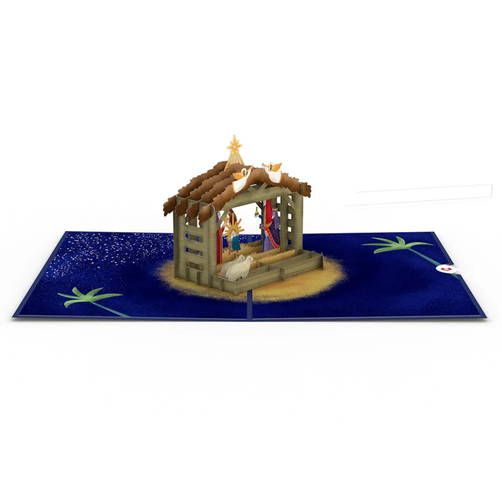 Lovepop Greeting Cards|Religious|Nativity Pop-Up Card