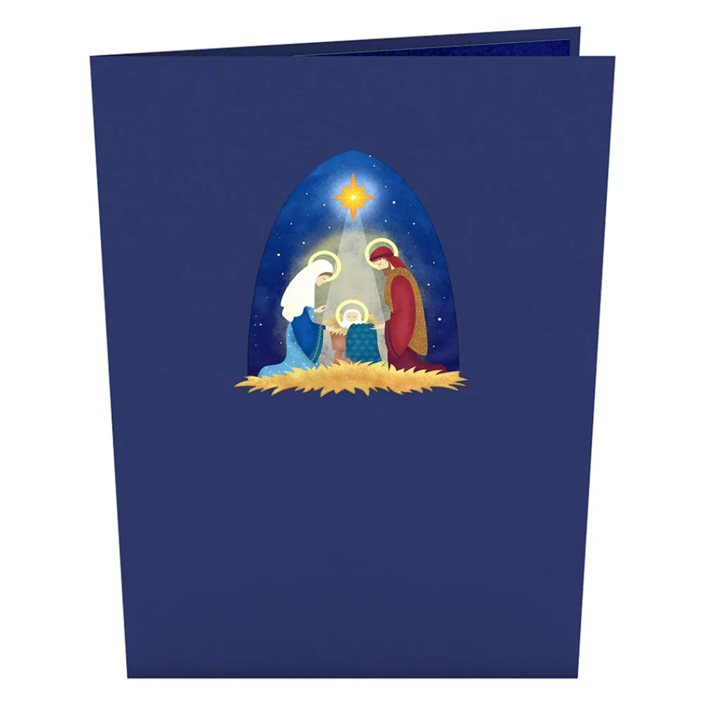 Lovepop Greeting Cards|Religious|Nativity Pop-Up Card
