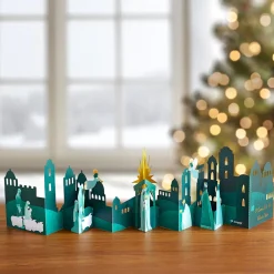 Lovepop Decor|Religious|Nativity Scene Loooooong Card™ (Expands to 2 feet)