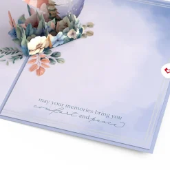 Lovepop Greeting Cards|Sympathy|Nothing Loved Is Ever Lost Sympathy Pop-Up Card