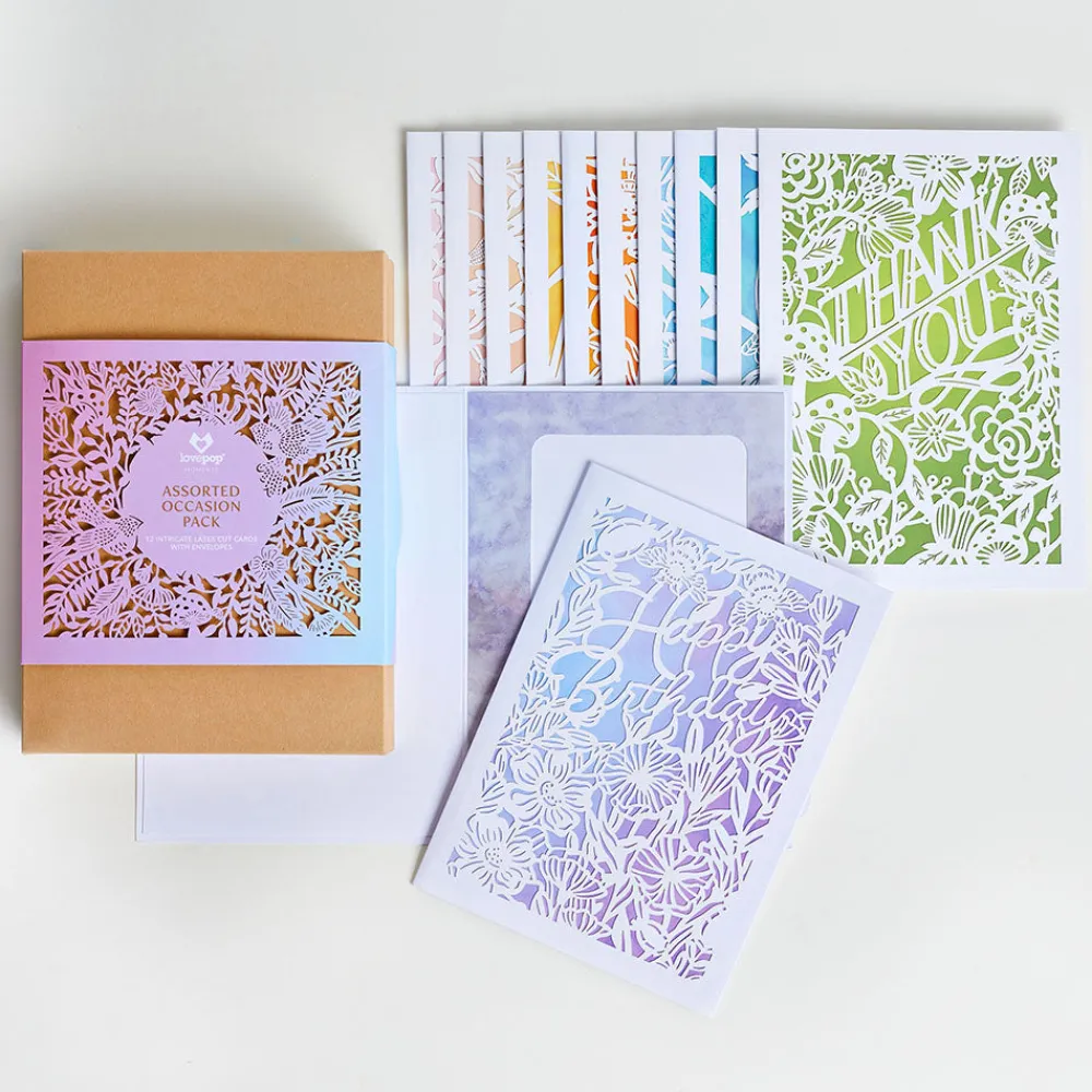 Lovepop Value Packs|Notecards|Occasion Pack (Assorted 12-Pack): Moments™ Card