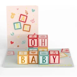 Lovepop Baby|Kids|Oh Baby! Congrats Pop-Up Card