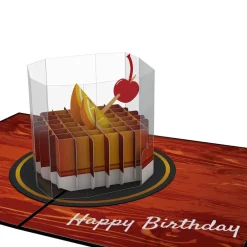 Lovepop Greeting Cards|Birthday|Old Fashioned Birthday Pop-Up Card